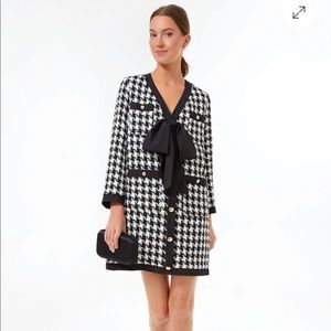 Tuckernuck Pomander Place Coco Tweed Bow Dress XS